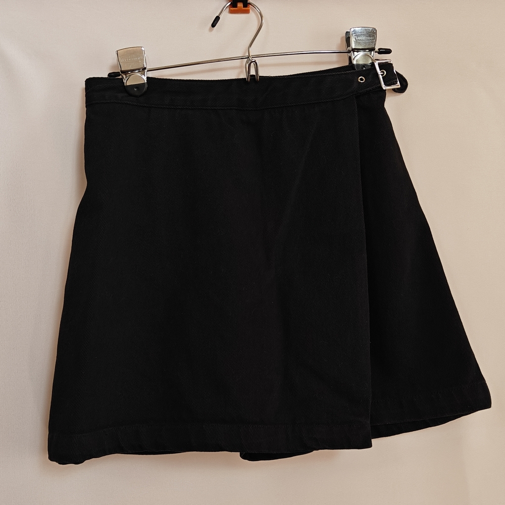 Newport News Black A-Line Skirt